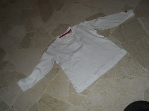 maglietta bianca
