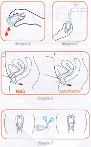 togliere la coppetta mestruale