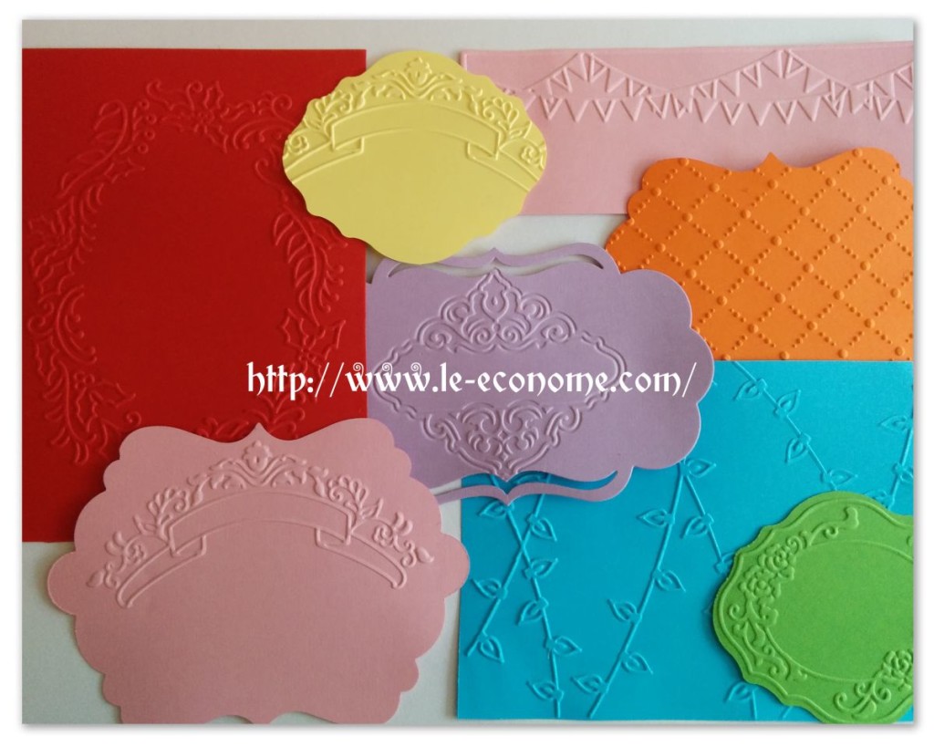 Fustelle ed embossing